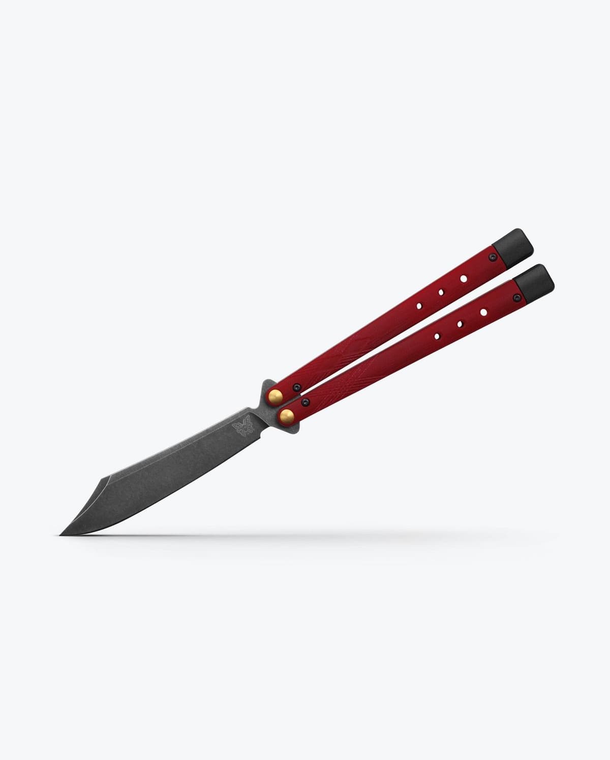 Benchmade 99BK-1 Necron Balisong Ruby Red G10 S30V thumbnail 2