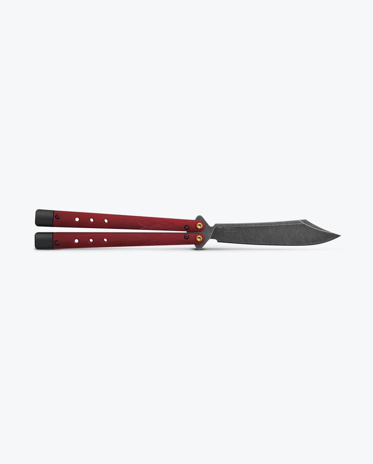 Benchmade 99BK-1 Necron Balisong Ruby Red G10 S30V thumbnail 4