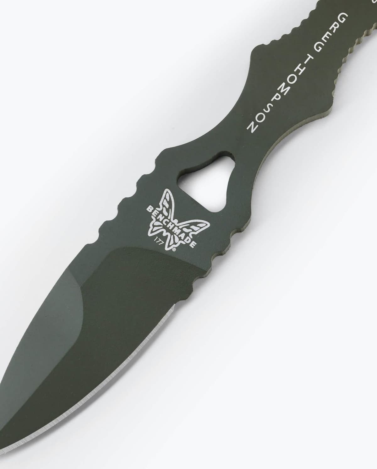 Benchmade 177GN Mini SOCP Dagger OD Green 440C thumbnail 5