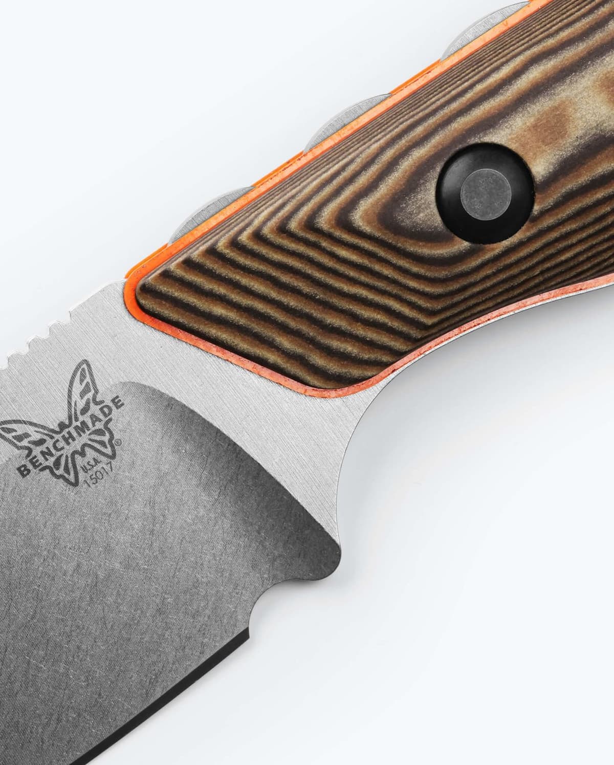 Benchmade 15017-1 Hidden Canyon Hunter Richlite & Orange G10 S90V thumbnail 5