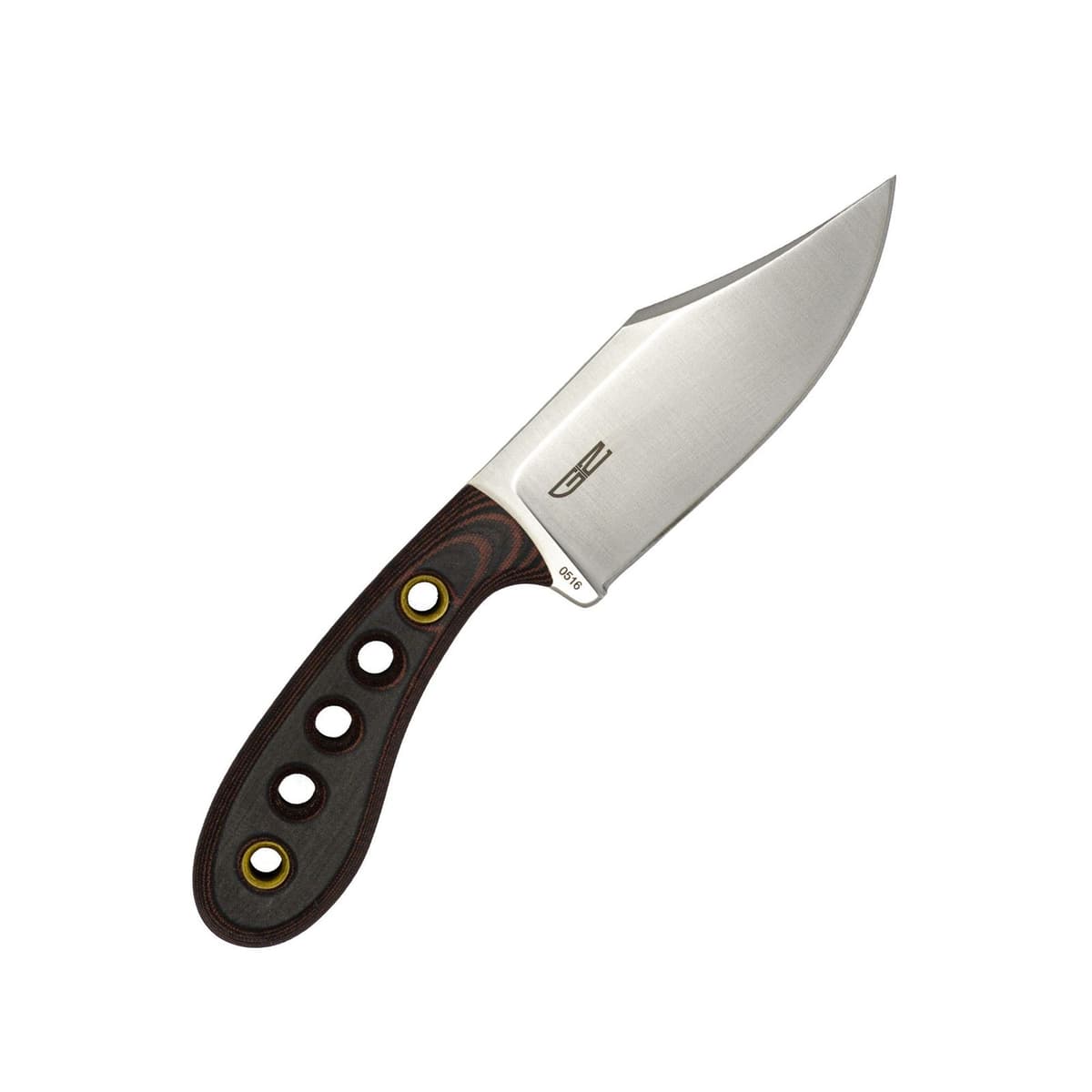 CobraTec Pocket Bowie Micarta VG10 Fixed Blade thumbnail 2