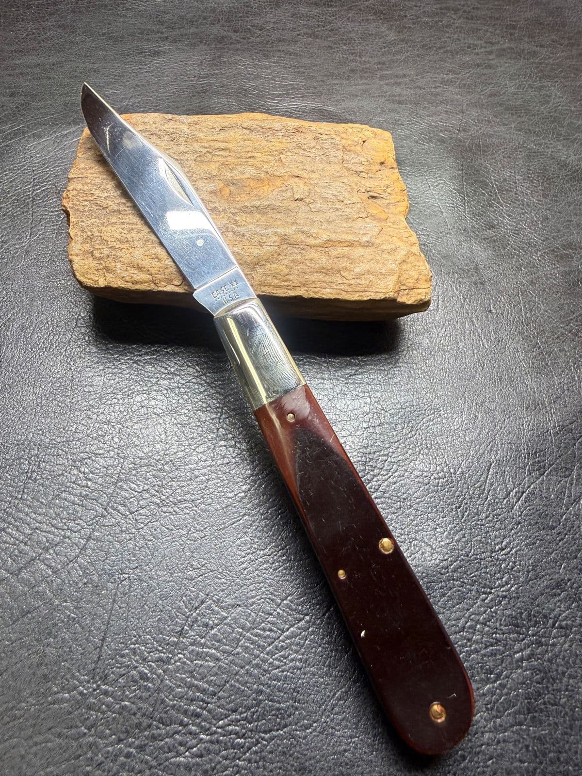 Vintage 1970 Case XX 6143 Daddy Barlow Pocket Knife (10-Dot) — image 1 of 2