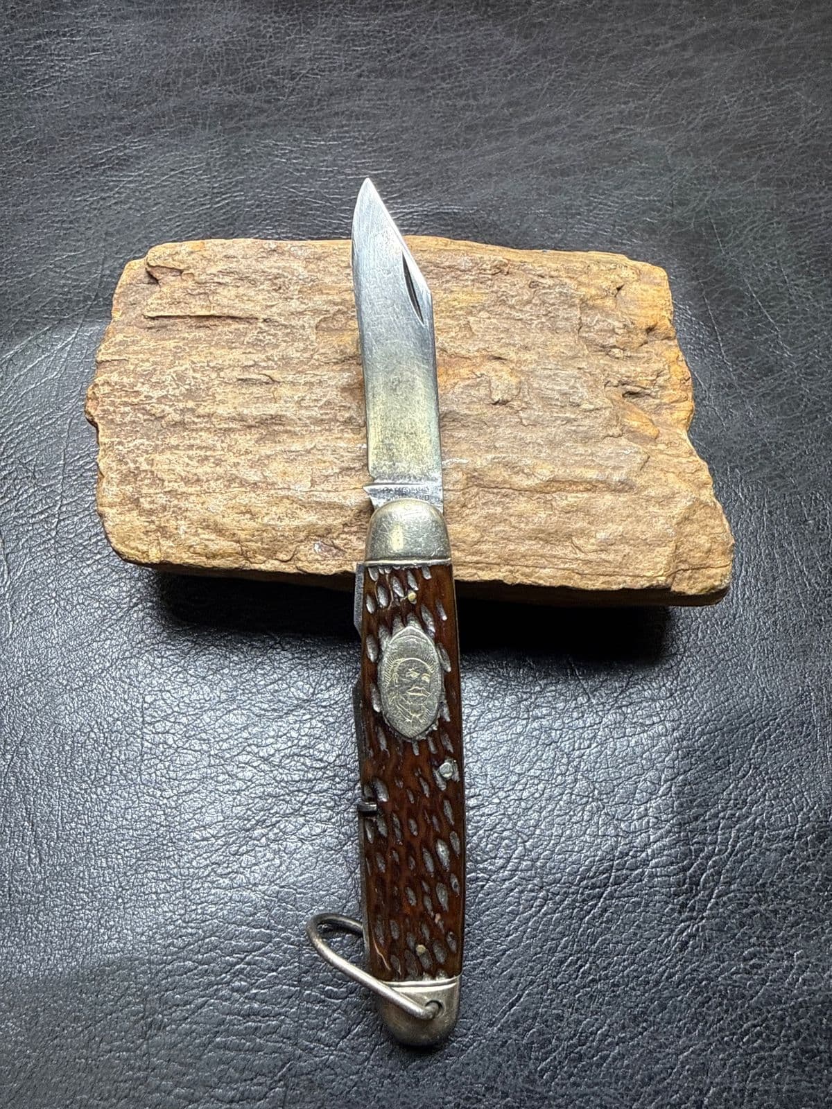 Antique Hammer Brand New York Knife Co. Walden Official Boy Scout Knife thumbnail 2
