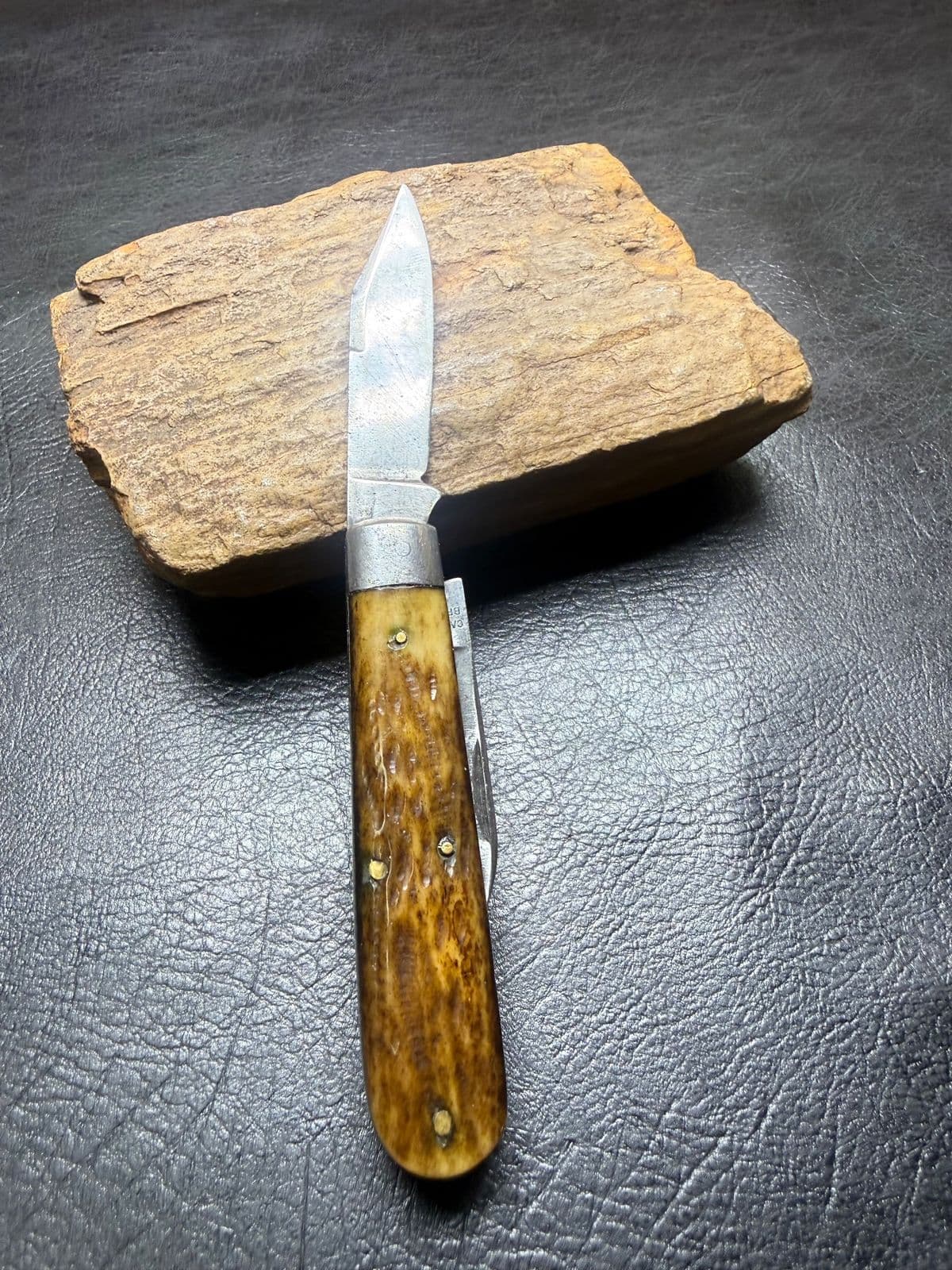 Antique Case & Sons Bradford PA 2-Blade Bone Jack Knife (c. 1905–1920) thumbnail 2