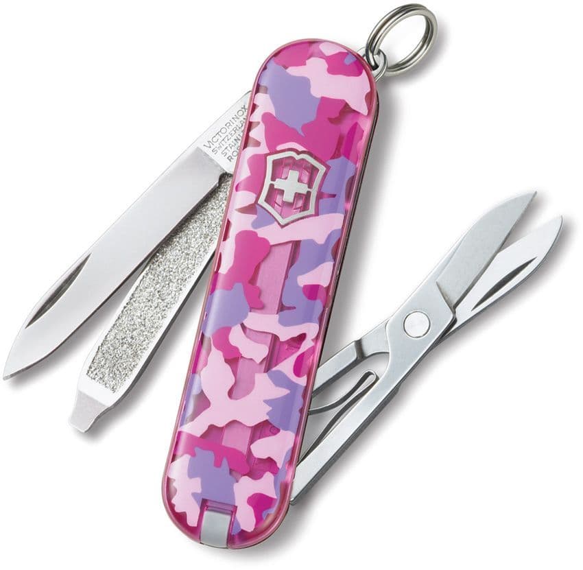 Victorinox Classic SD Swiss Army Knife – Pink Camo — image 1 of 1