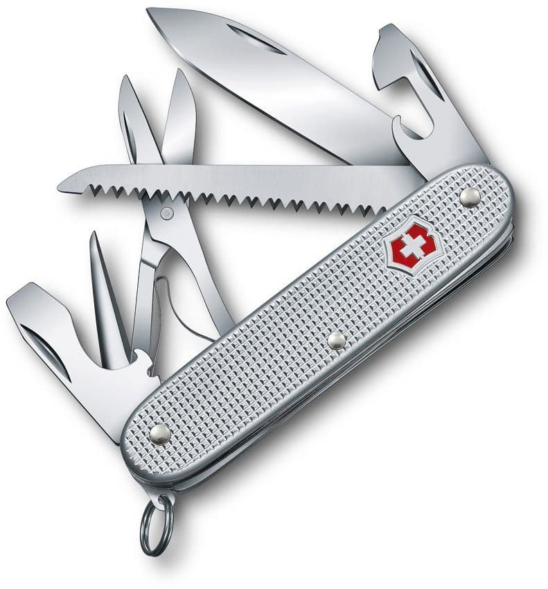Victorinox Farmer X Swiss Army Knife – Silver Alox — image 1 of 1
