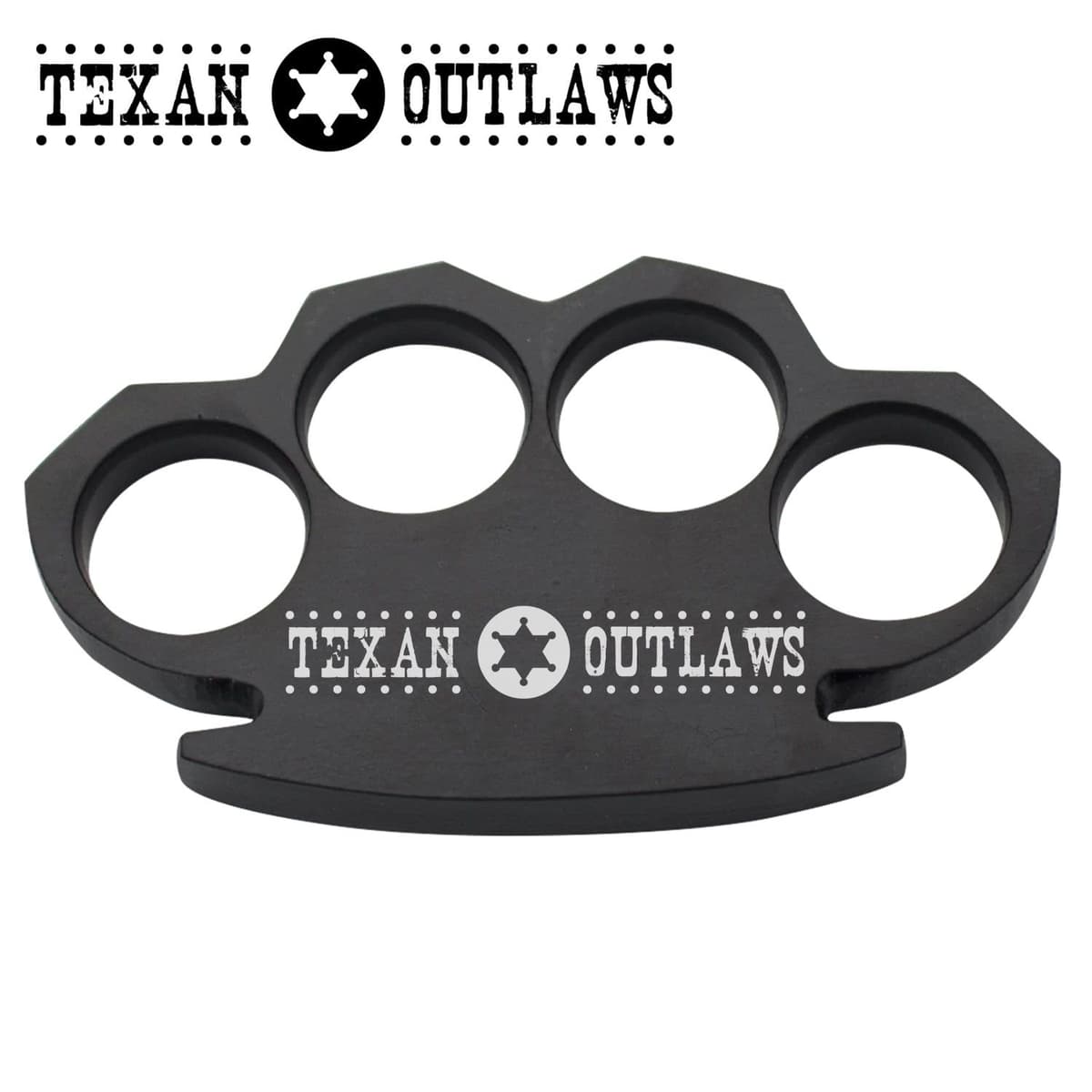 Texas Outlaws Steampunk Black Knuckle Paperweight — image 1 of 1