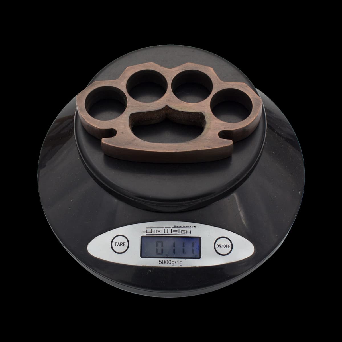 Steampunk Open Copper Knuckle Paperweight thumbnail 2