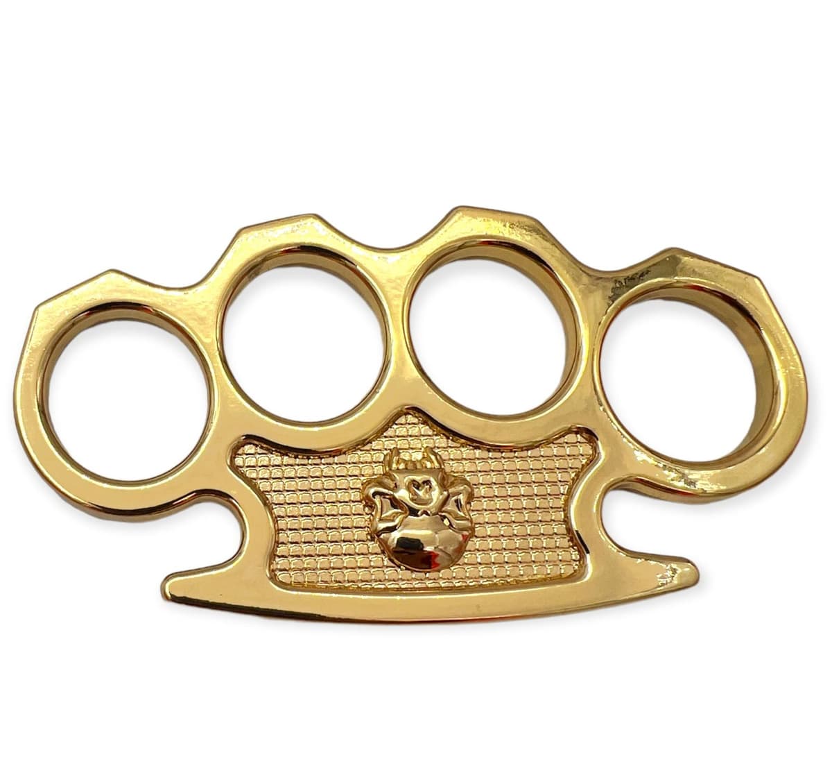 Heavy Duty Skull Knuckle Buckle Paperweight - Gold — image 1 of 1