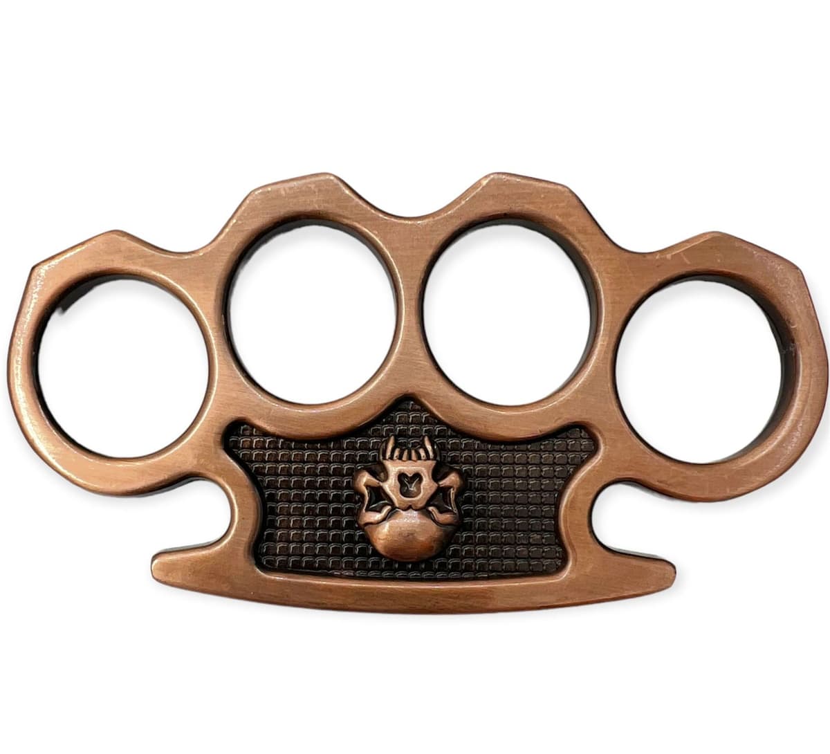 Heavy Duty Skull Knuckle Buckle Paperweight - Antique Brass — image 1 of 1