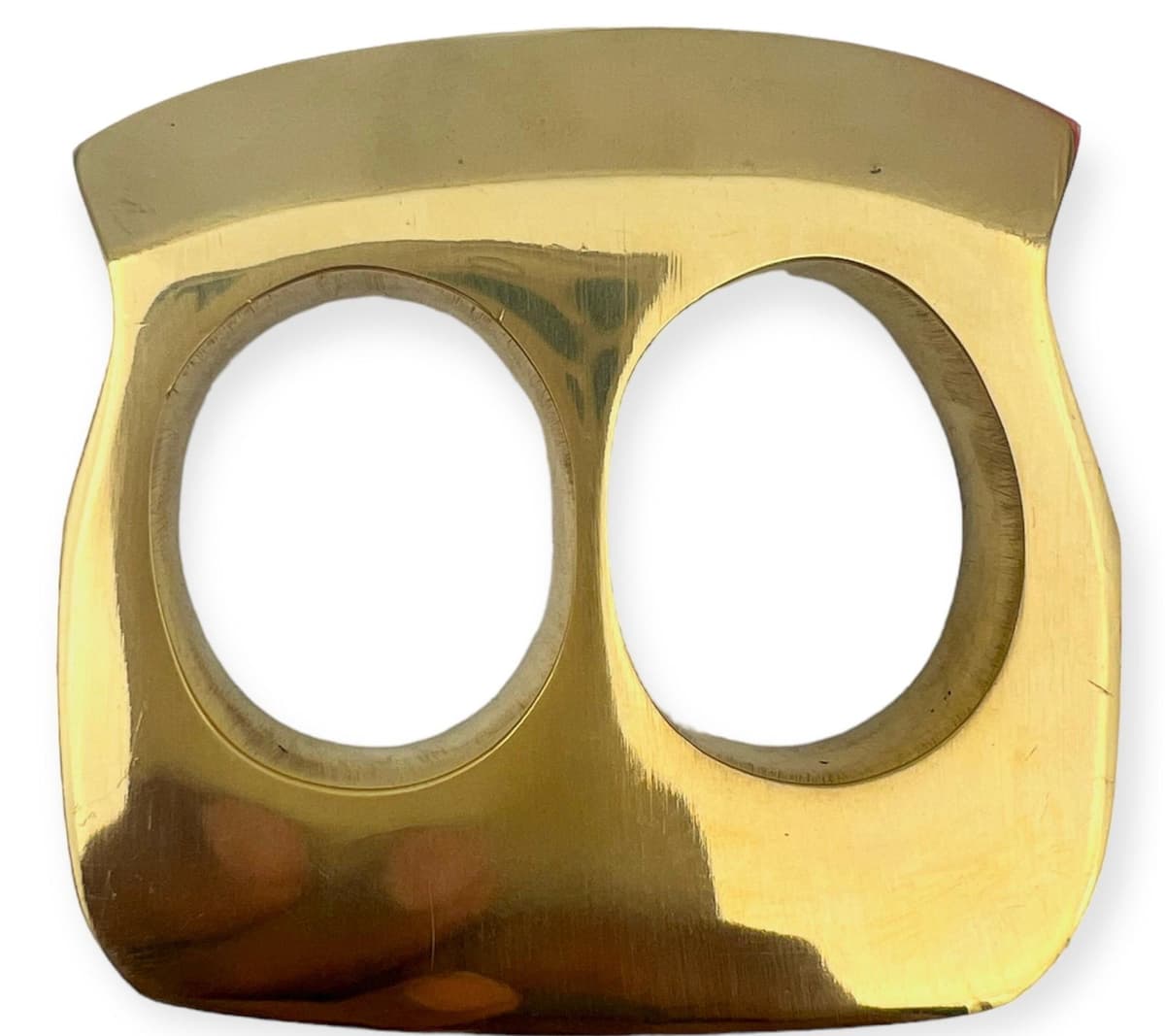 Real Brass Two Finger Knuckle — image 1 of 1
