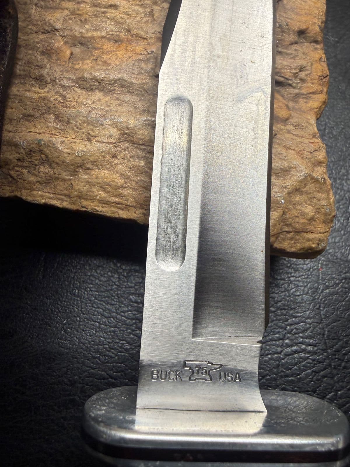 Buck 119 Special 75th Anniversary Black Phenolic (Pre-Owned) thumbnail 2