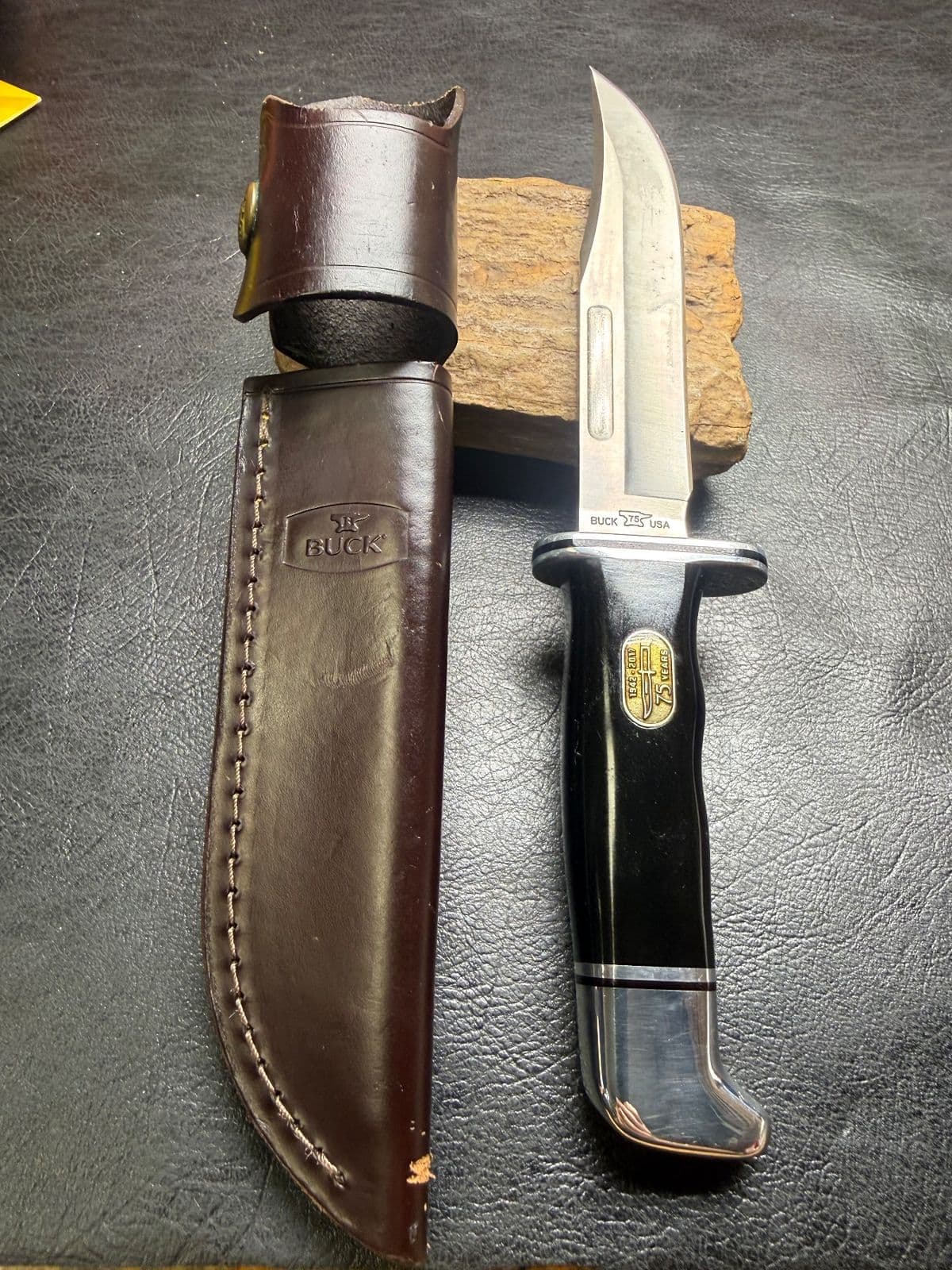 Buck 119 Special 75th Anniversary Black Phenolic (Pre-Owned) — image 1 of 2