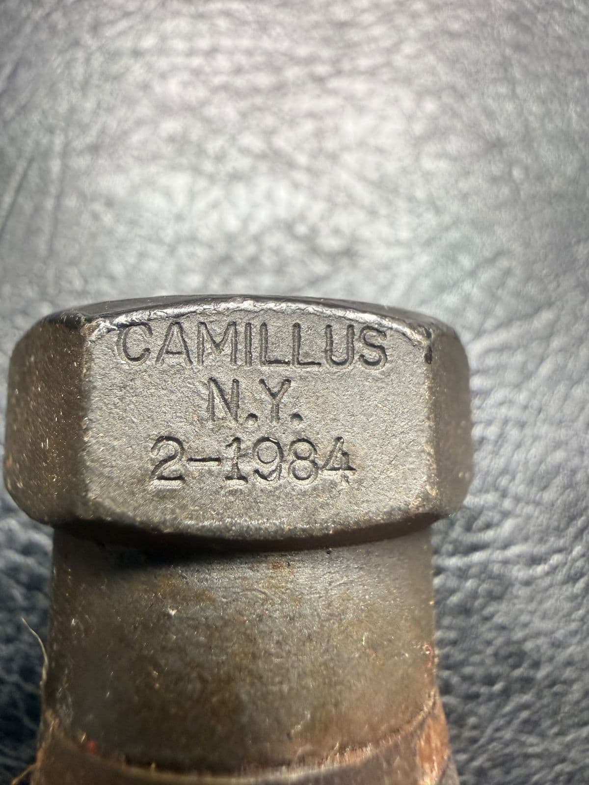 Vintage Camillus Pilot Survival Knife - Camillus N.Y. 2-1984 with Leather Sheath thumbnail 2