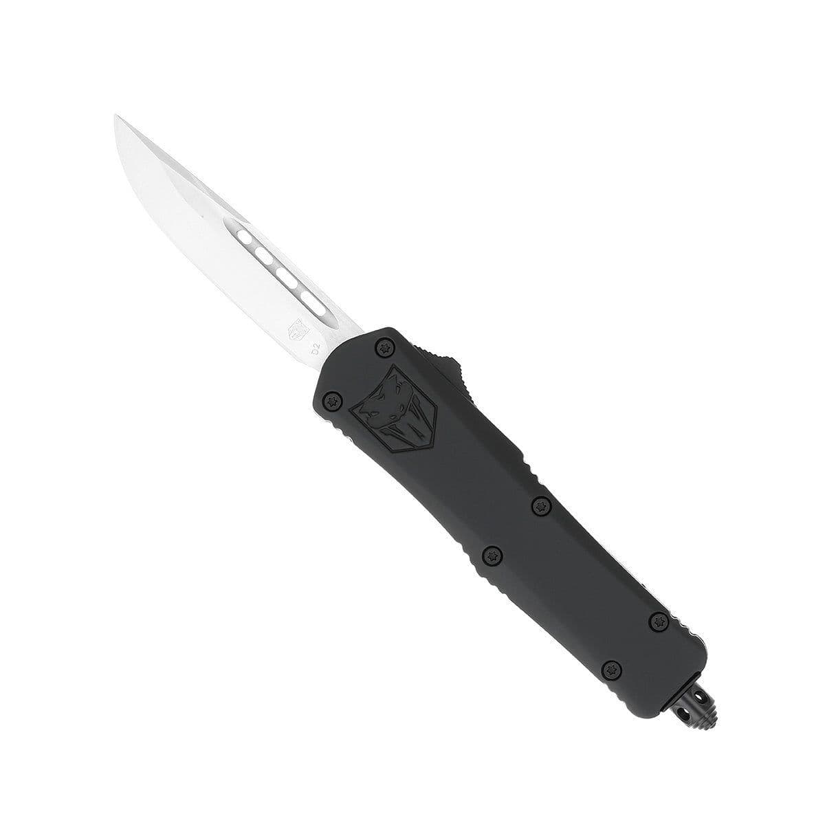 CobraTec Small FS-3 OTF Black Cerakote D2 Drop Point — image 1 of 3