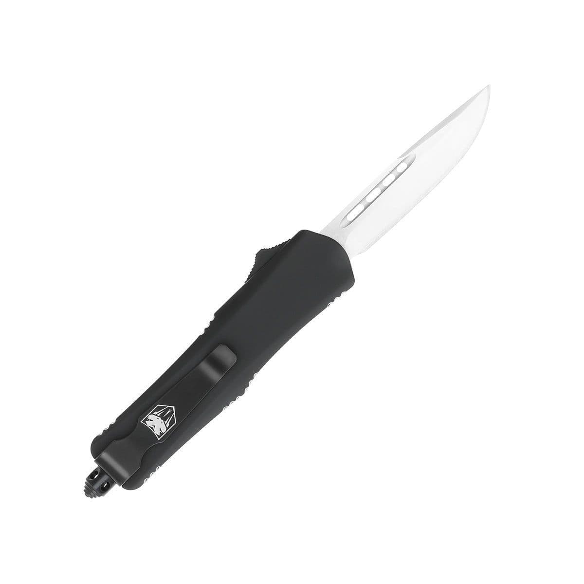 CobraTec Small FS-3 OTF Black Cerakote D2 Drop Point thumbnail 2