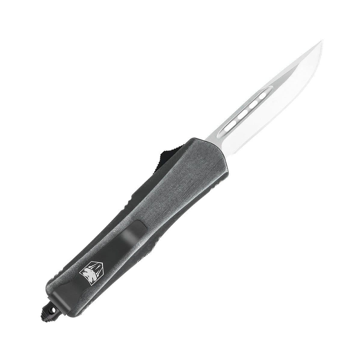 CobraTec Small FS-3 OTF Stonewash D2 Drop Point thumbnail 2