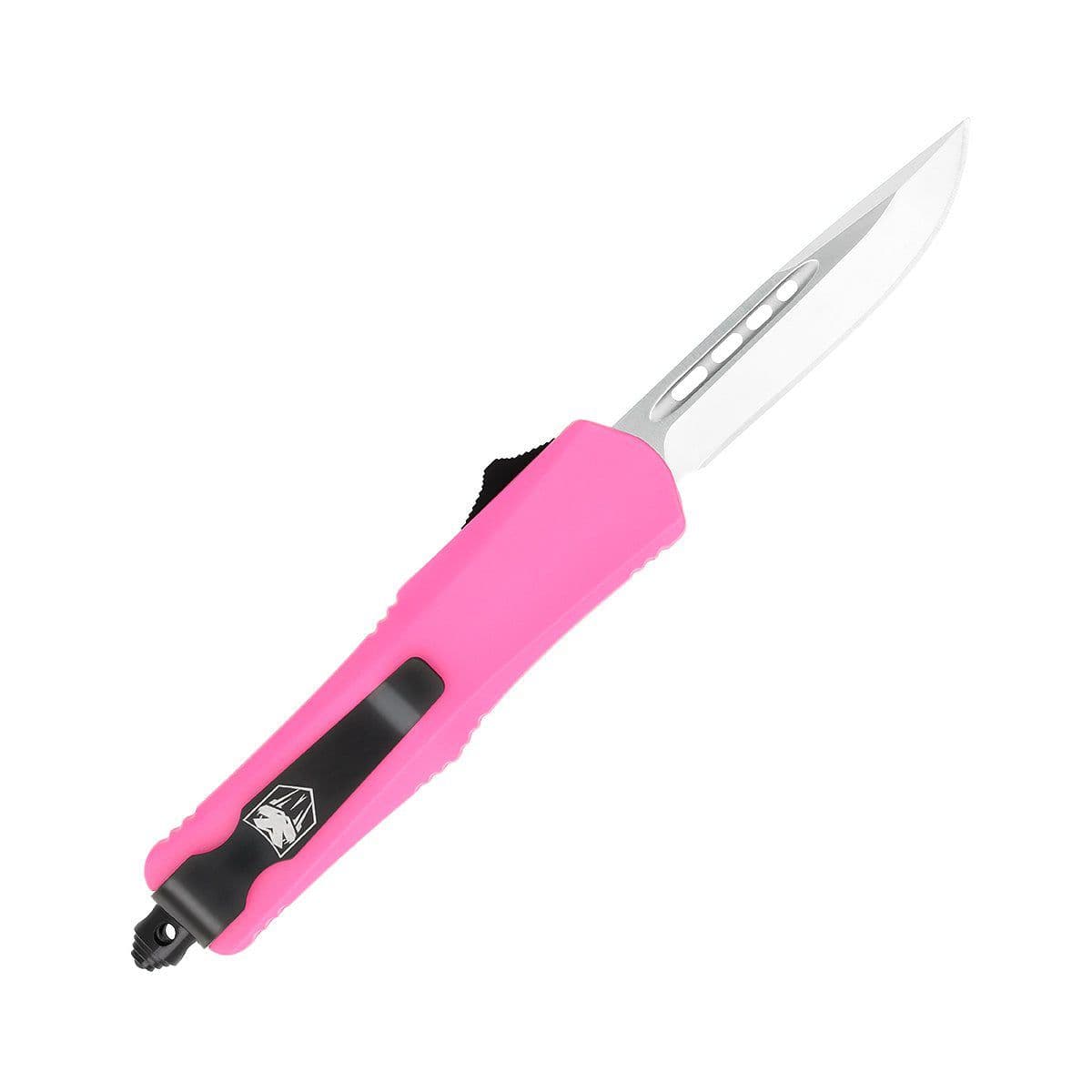 CobraTec Small FS-3 OTF Pink Cerakote D2 Drop Point thumbnail 2