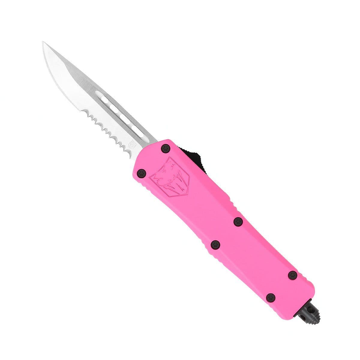 CobraTec Small FS-3 OTF Pink Cerakote D2 Drop Point thumbnail 3