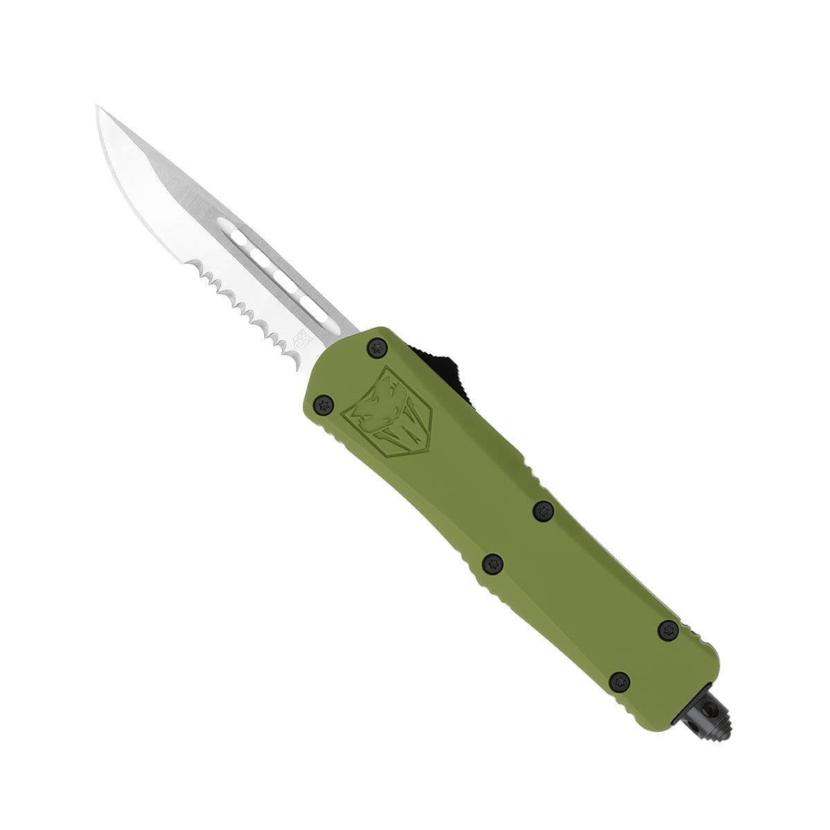 CobraTec Small FS-3 OTF OD Green Cerakote D2 Drop Point thumbnail 3