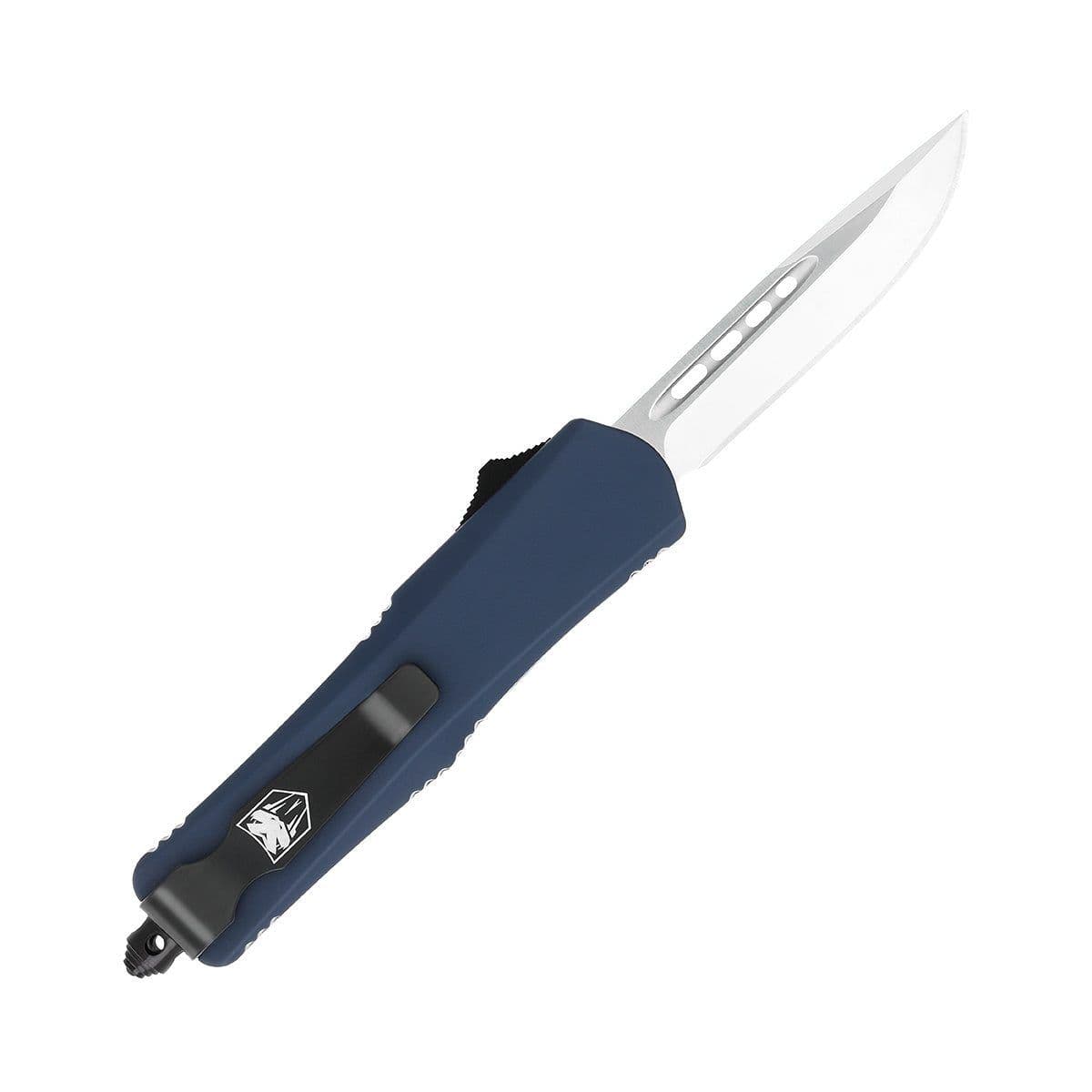 CobraTec Small FS-3 OTF NYPD Blue Cerakote D2 Drop Point thumbnail 2