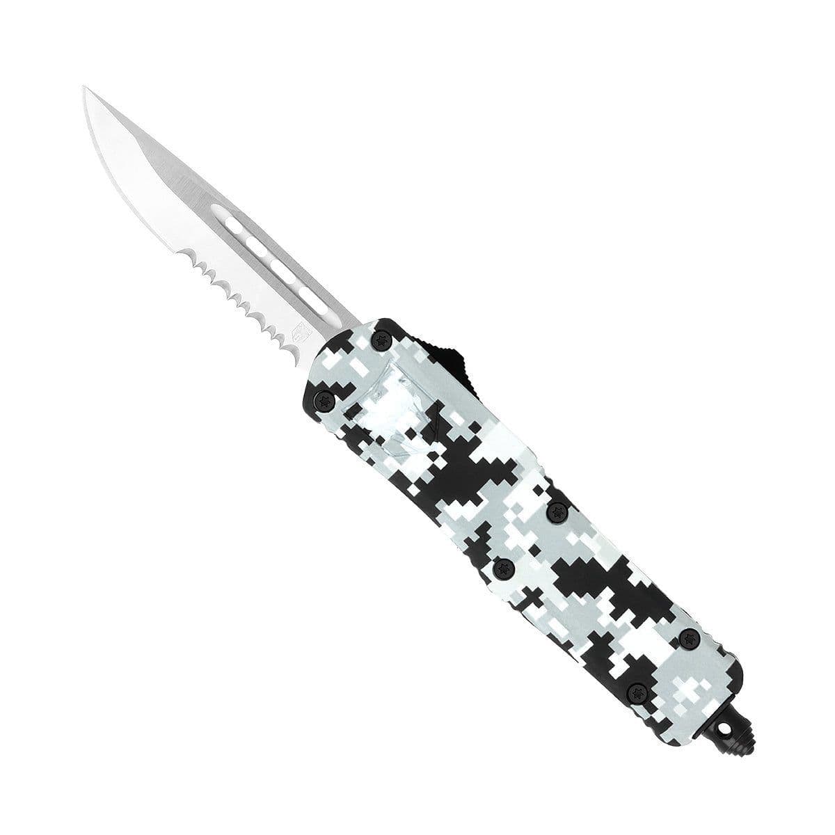 CobraTec Small FS-3 OTF Winter Digi Camo D2 Drop Point thumbnail 3