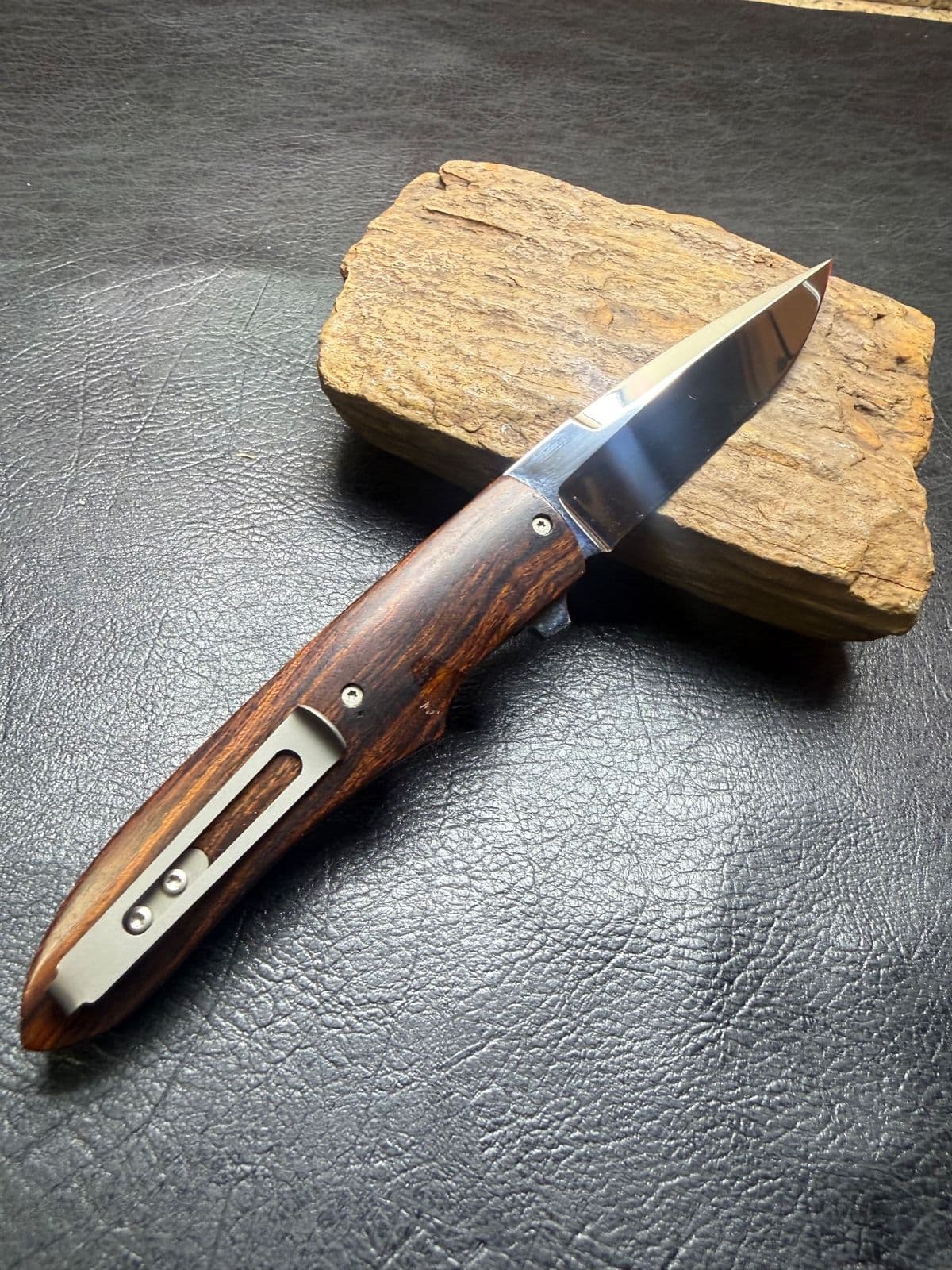 Nighthawk Custom / Jason Clark 3" Ironwood Flipper K206 - Pre-Owned thumbnail 2