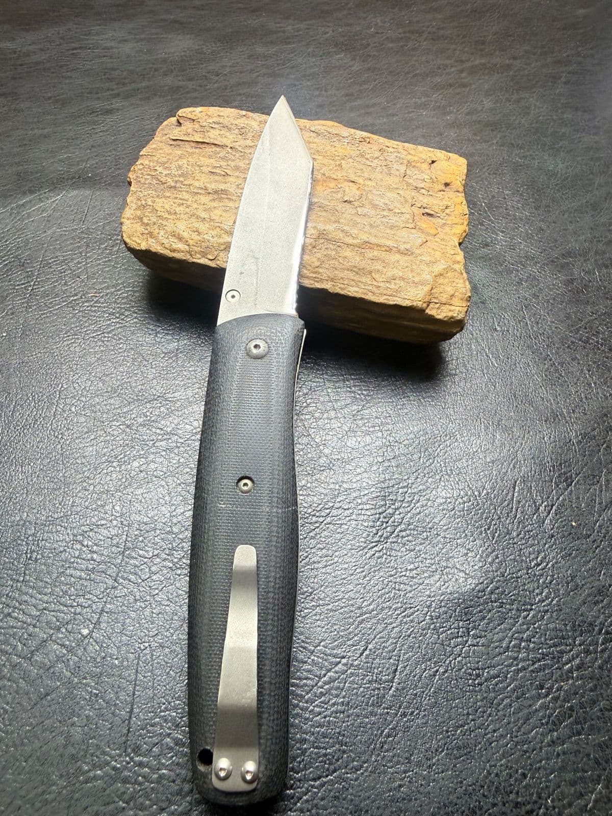 Benchmade Mel Pardue Design Liner Lock Black G10 - Pre-Owned thumbnail 2