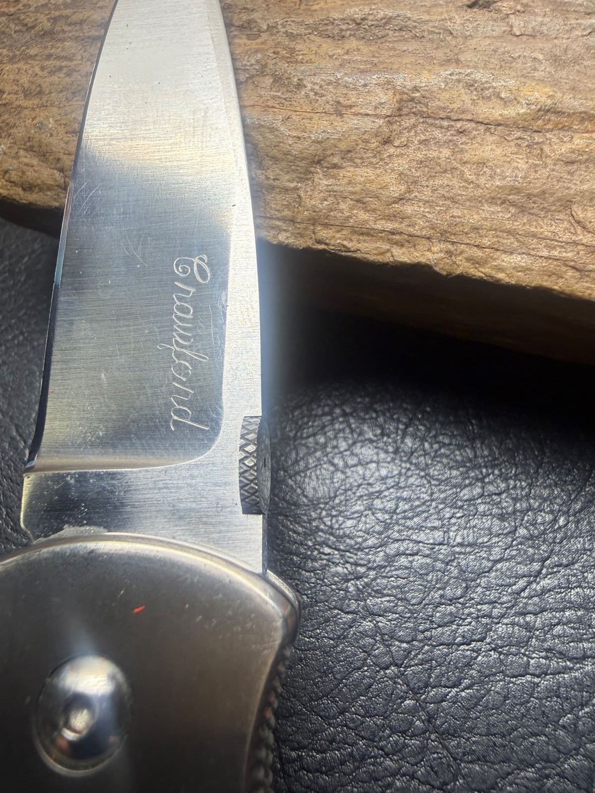 Pat Crawford Custom Handmade Folding Knife - Pre-Owned thumbnail 3