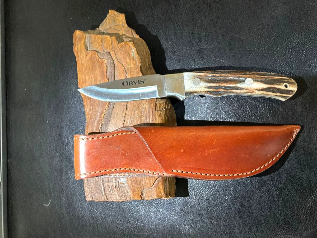 Orvis Fixed Blade with Stag Handle — image 1 of 1