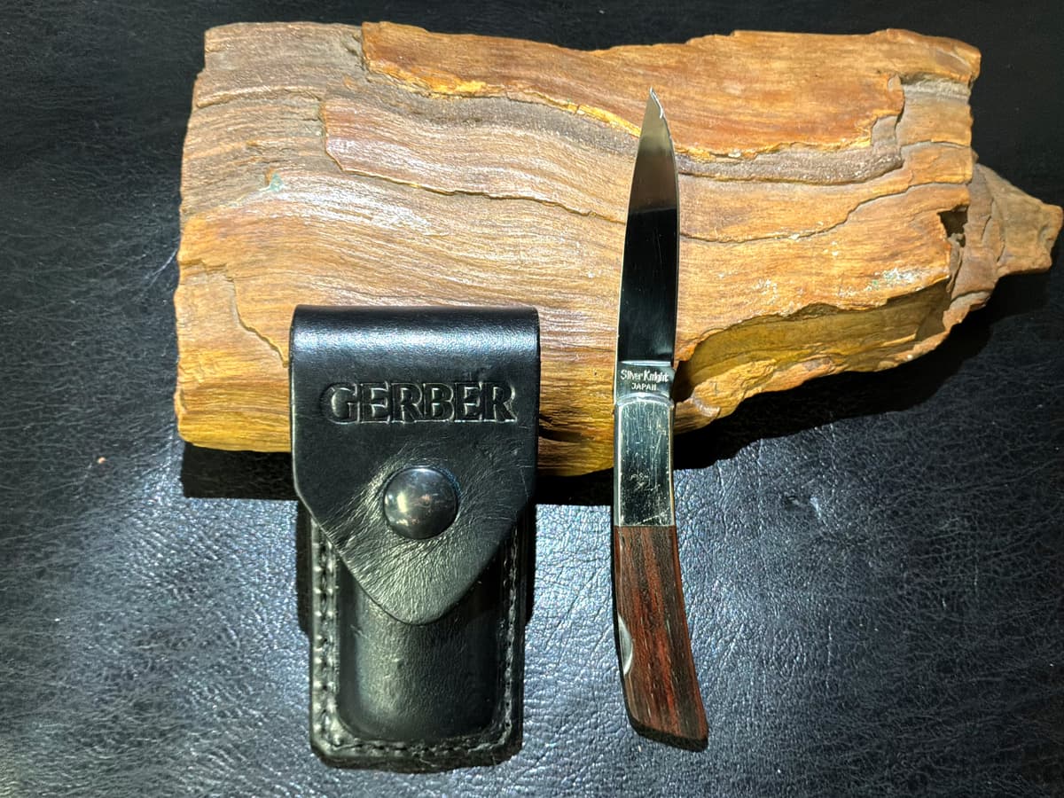 Gerber Silver Knight Wood Handle — image 1 of 1