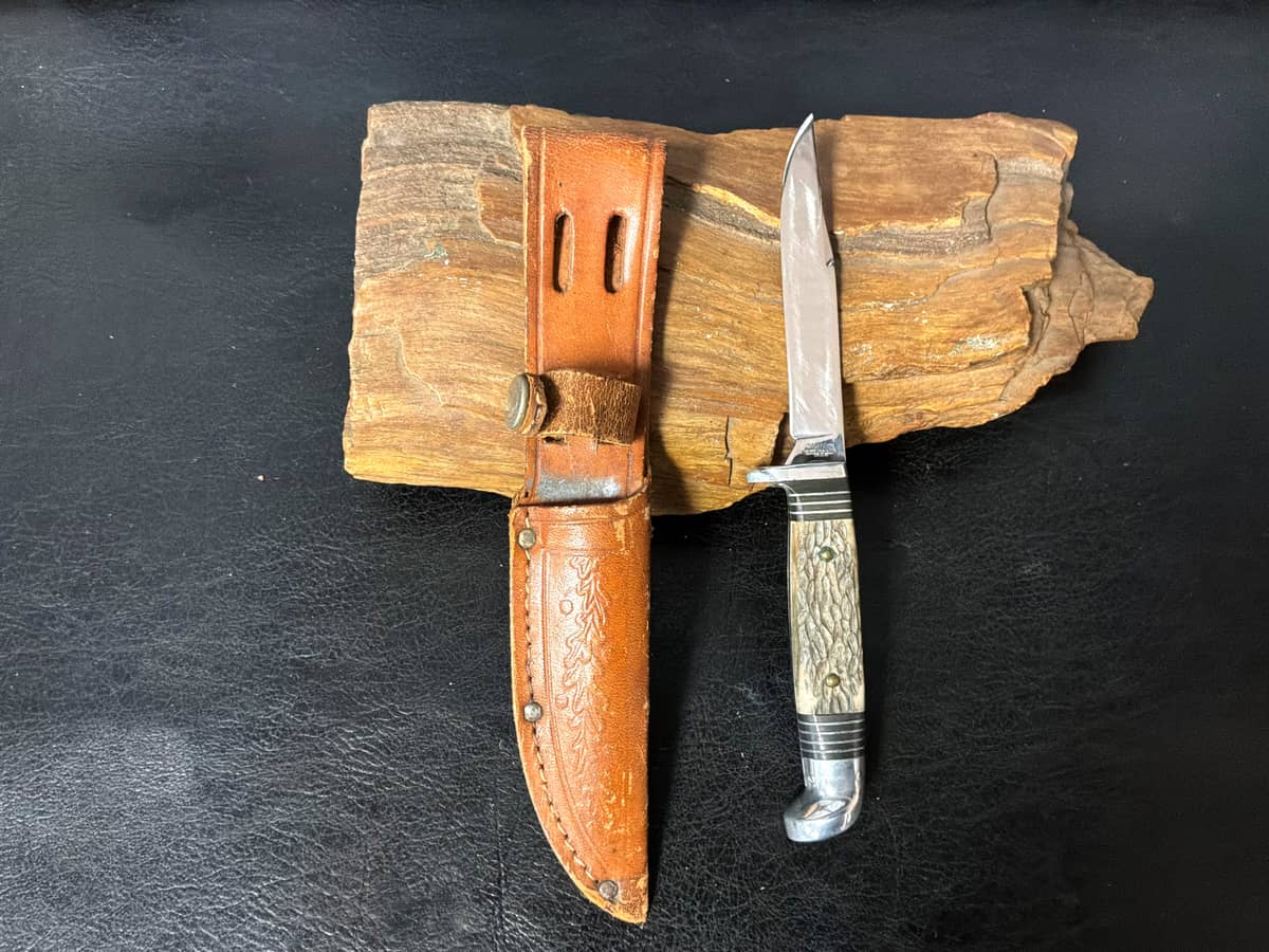 Vintage Western USA Fixed Blade Knife