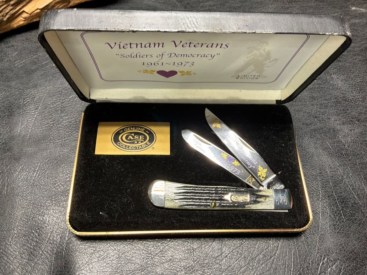 Case xx Vietnam Veterans collector series — image 1 of 1