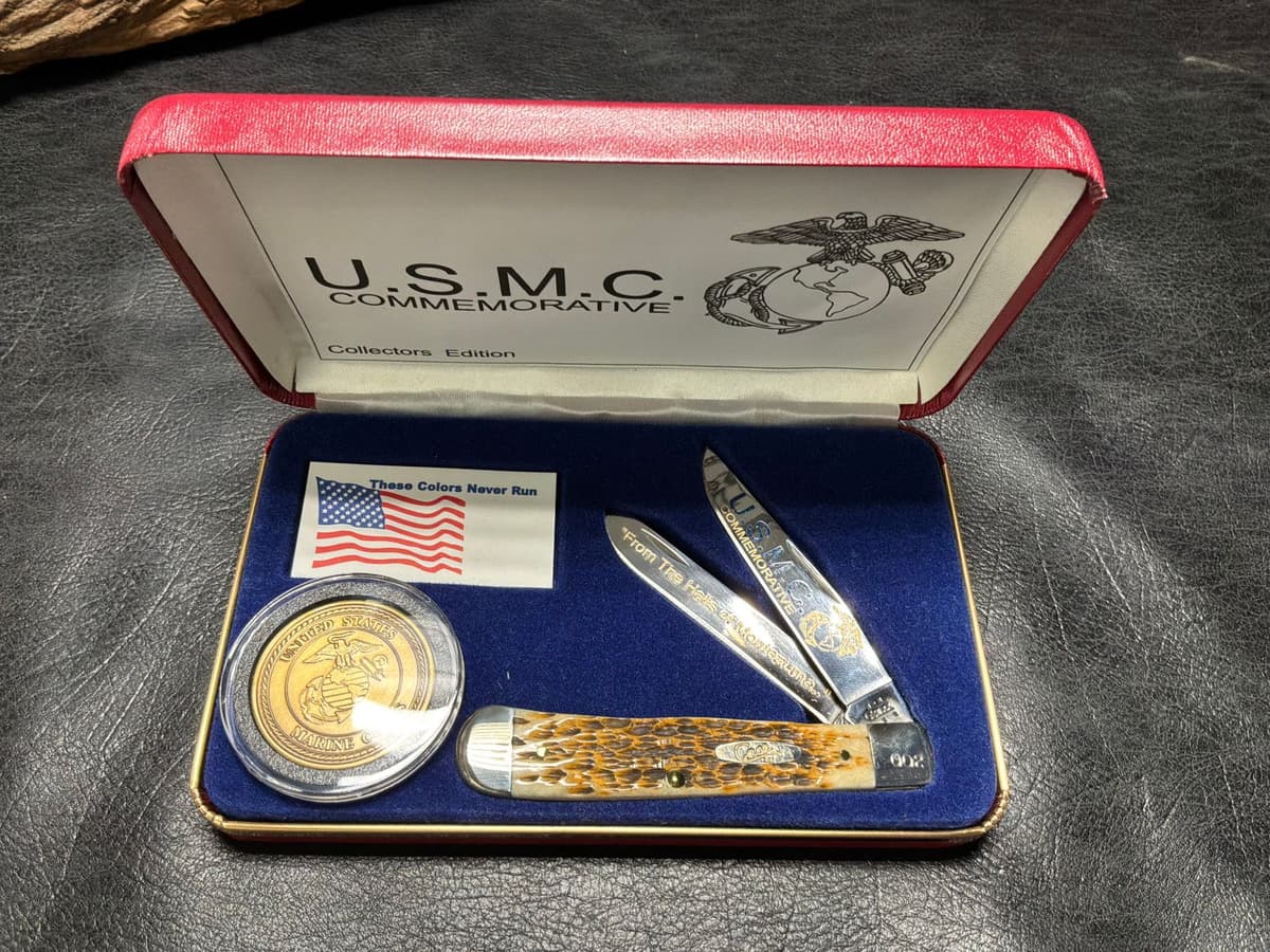 Case XX USMC Trapper — "From the Halls of Montezuma" — image 1 of 1