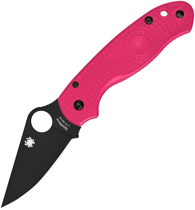 Spyderco Para 3 Lightweight – Pink FRN, Black DLC Blade (C223PPNBK) — image 1 of 1