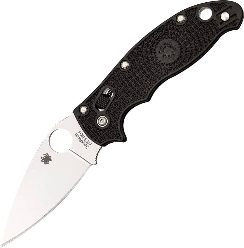 Spyderco Manix 2 Lightweight, Black FRN, Ball Bearing Lock, BD1N Blade