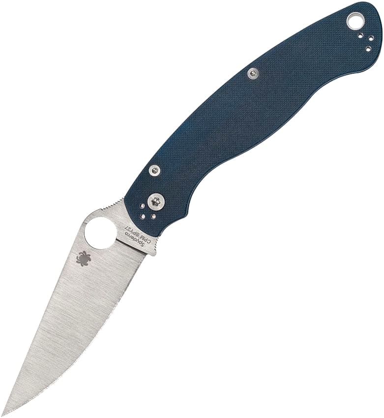 Spyderco Military 2 Compression Lock, Cobalt Blue G10, CPM SPY27 — image 1 of 2