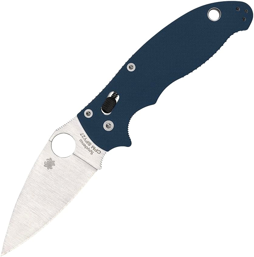 Spyderco Manix 2 Ball Bearing Lock, Cobalt Blue G10, CPM SPY27 — image 1 of 2