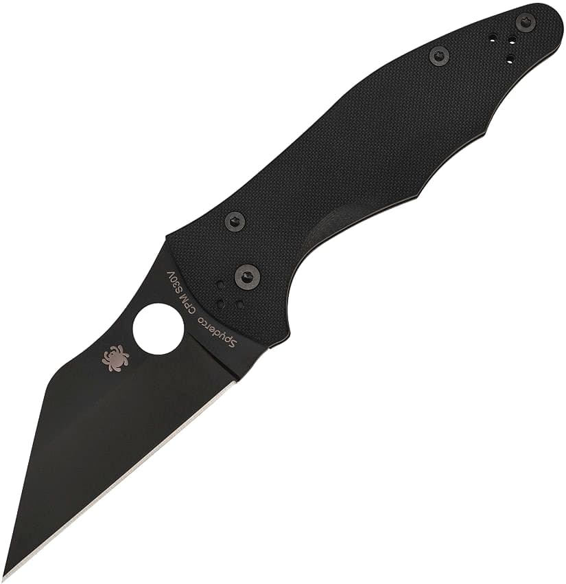 Spyderco Yojimbo 2, Black DLC, CPM S30V Wharncliffe — image 1 of 2