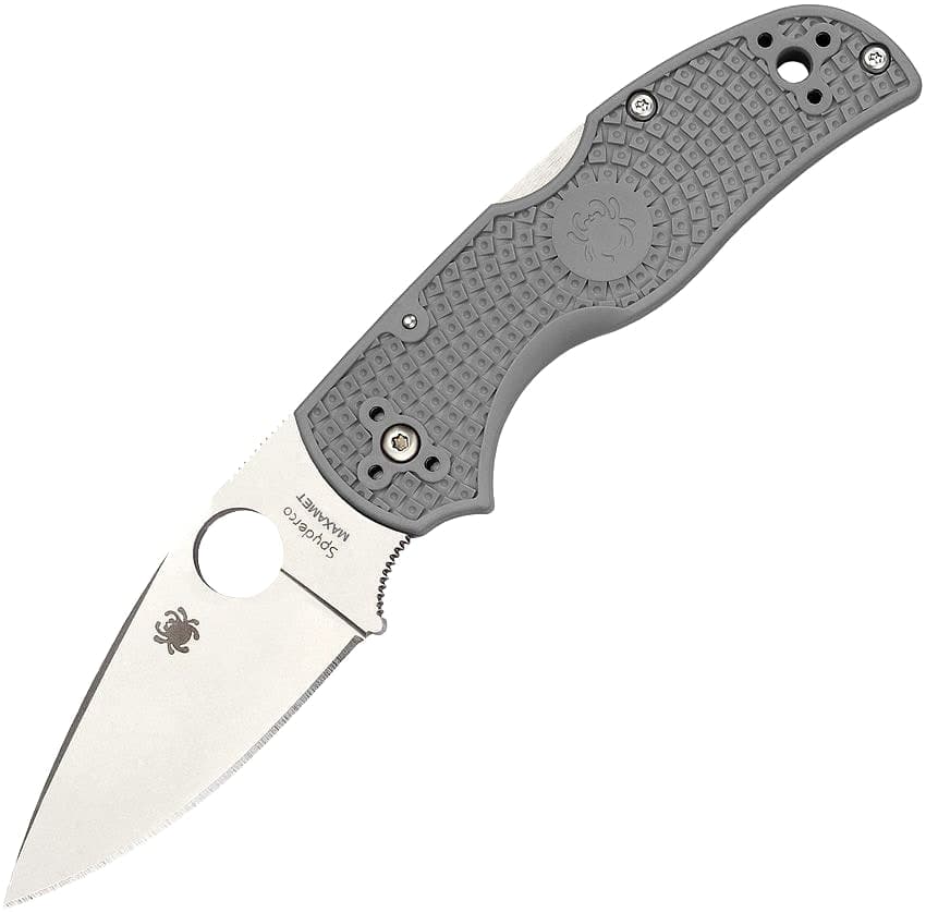 Spyderco Native 5 Lockback, Gray FRN (Micro-Melt Maxamet) — image 1 of 2