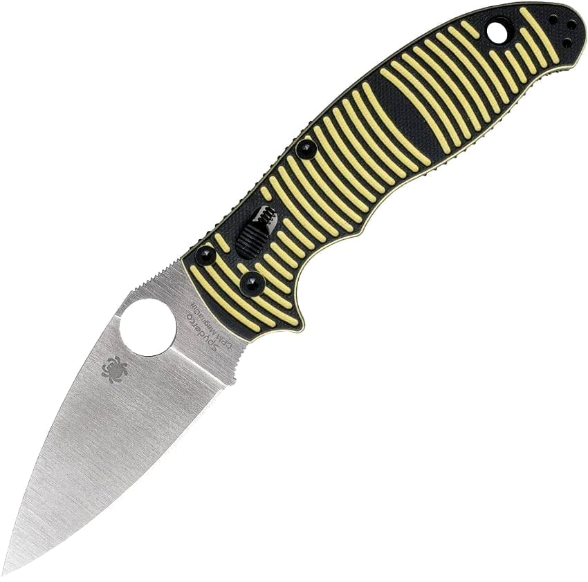 Spyderco Manix 2 Salt, Black & Yellow G10, MagnaCut (SC101GBKYLMCP2) — image 1 of 2