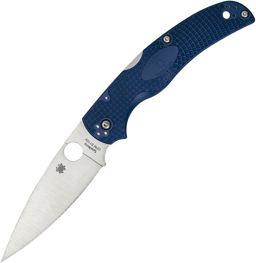 Spyderco Native Chief Lightweight, Dark Blue FRN, CPM S110V (SC244PDBL) — image 1 of 2