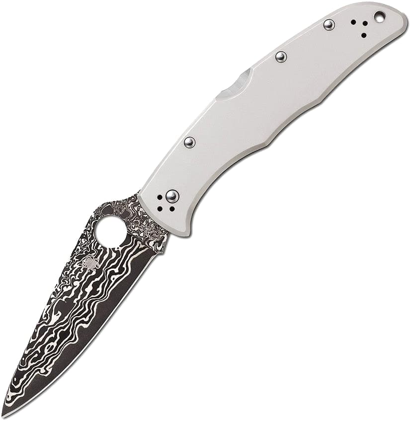 Spyderco Endura 4 Titanium Damascus — image 1 of 2