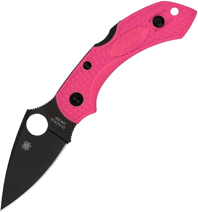 Spyderco Dragonfly 2 – Pink FRN, Black TiCN Blade — image 1 of 2