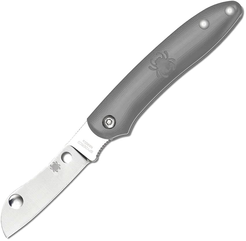 Spyderco Roadie – Gray Plain Edge