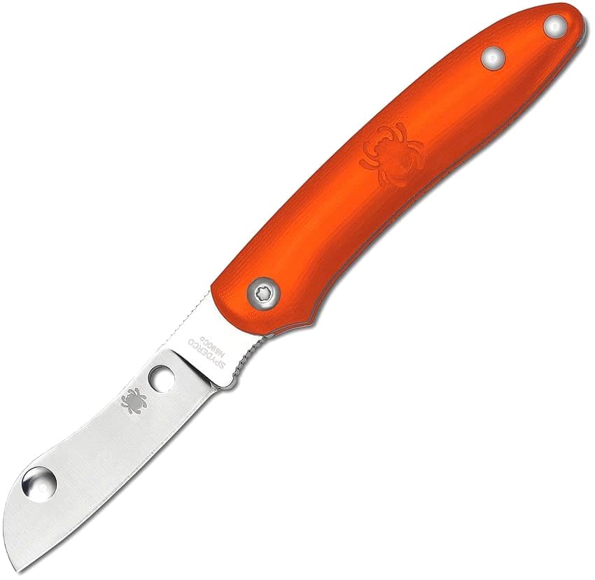 Spyderco Roadie – Orange FRN, Plain Edge — image 1 of 2