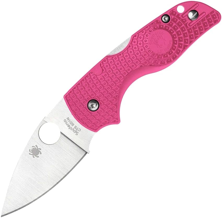 Spyderco Lil' Native Lightweight – Pink FRN, Lockback