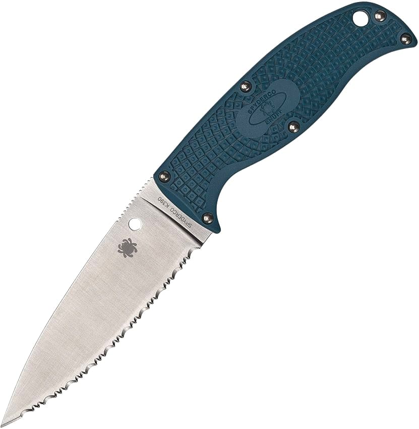 Spyderco Enuff 2 – Blue FRN, K390 — image 1 of 2