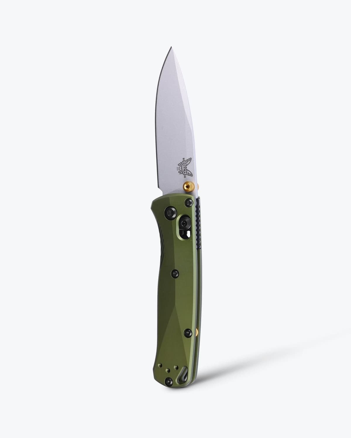 Benchmade 533SL-10 Mini Bugout Woodland Green Aluminum S90V — image 1 of 6