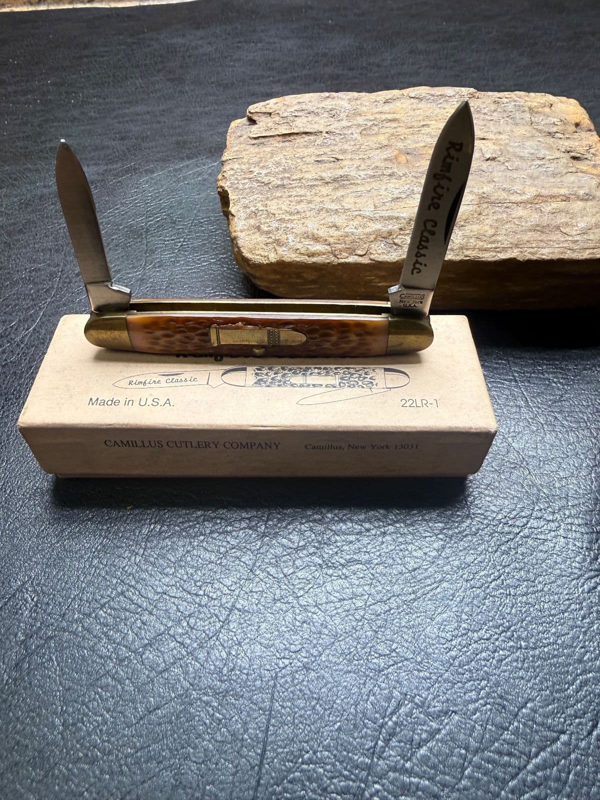 Camillus Rimfire Classic 22LR-1 Pen Knife – 1992, Made in New York – Pre-Owned in Box — image 1 of 2
